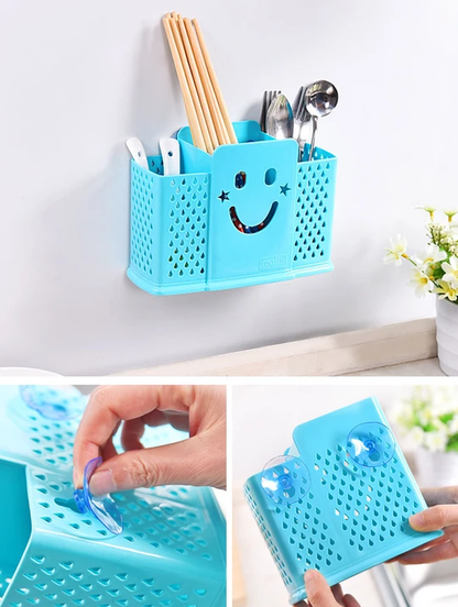 Plastic Cutlery Holder Plus Drainer