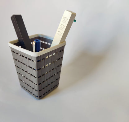 Multifunctional Hollow Pen Holder Plastic Holder Stationery Organizer