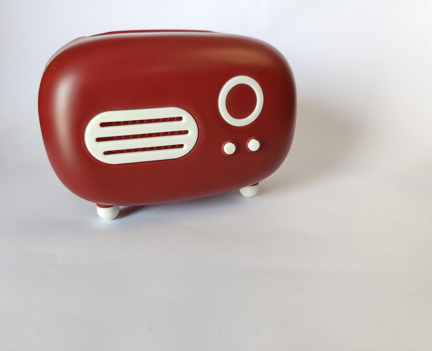 Retro Radio Model Tissue Box