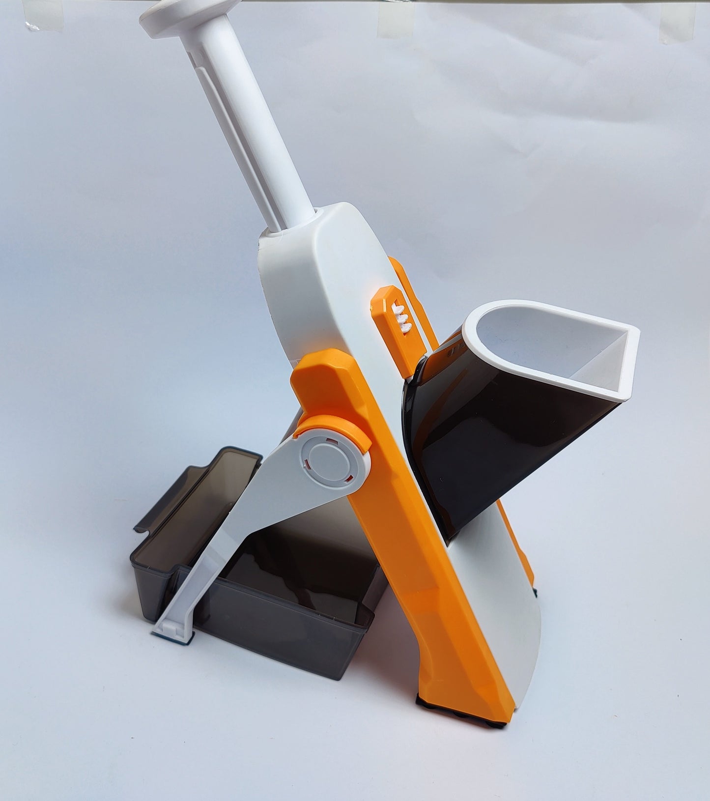 Slicer Stainless Steel Adjustable Multipurpose with Spring Slicer Safety Holder