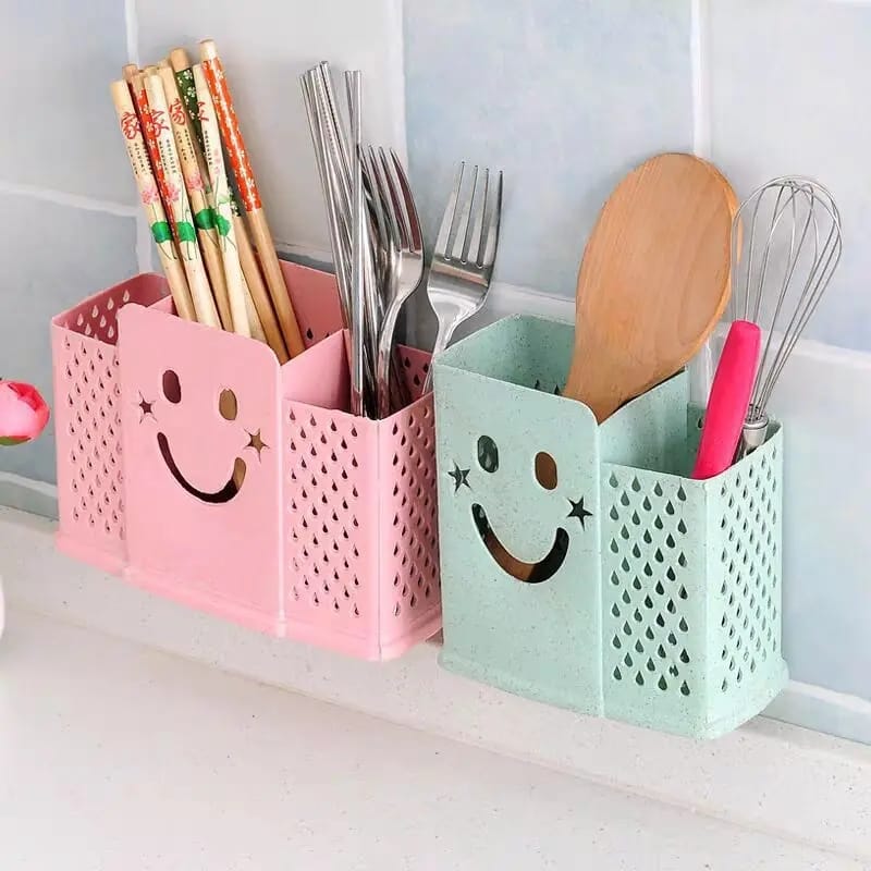 Plastic Cutlery Holder Plus Drainer