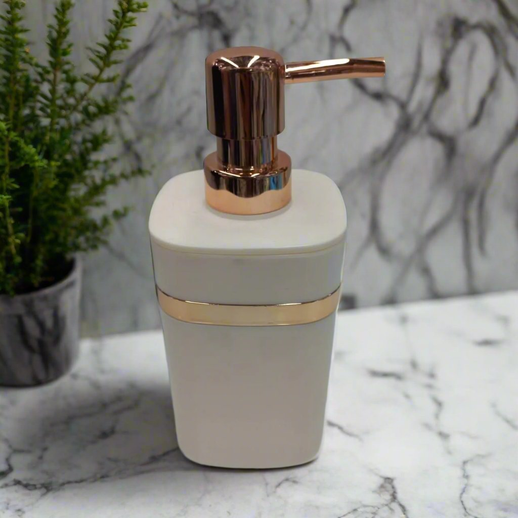 Bathroom Striped Soap Dispenser with Pump